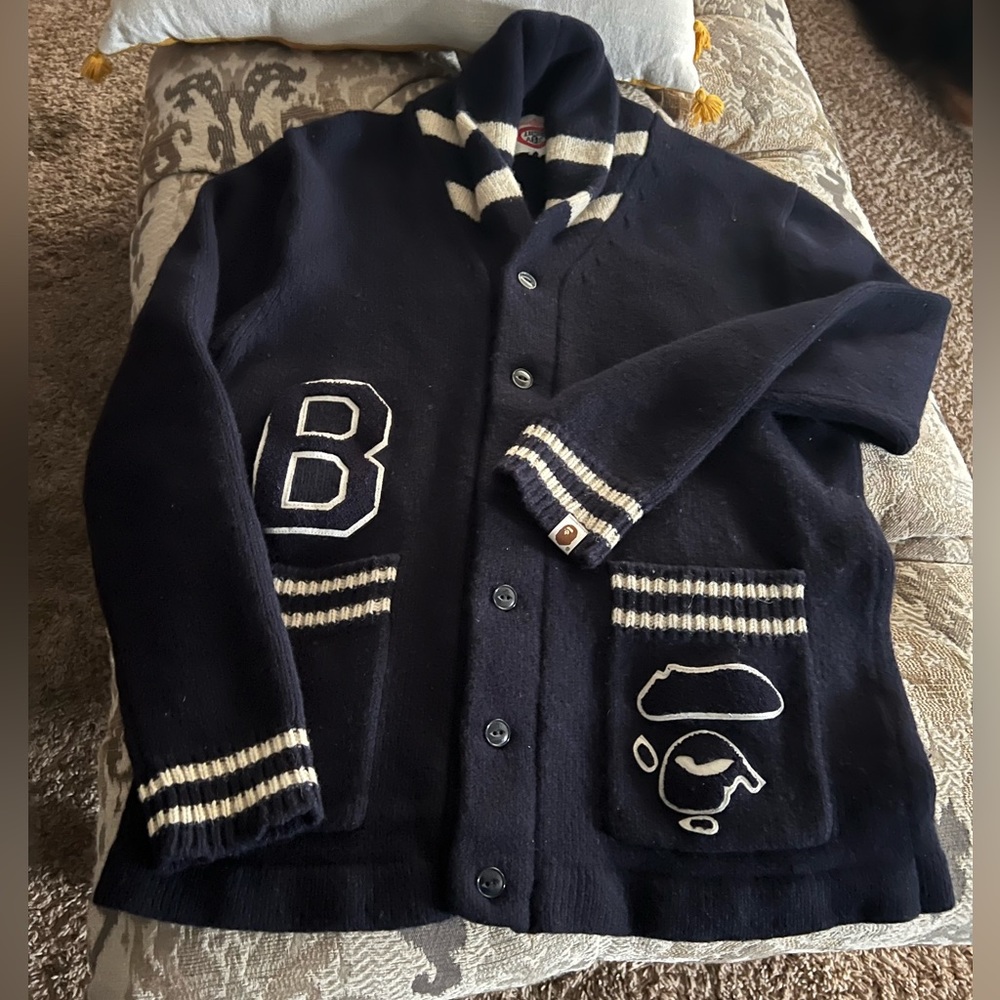Bape cardigan